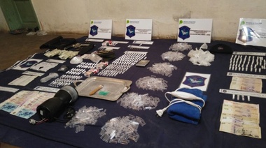 Lanús: Desmantelaron un búnker que producía y comercializaba cocaína de alta calidad