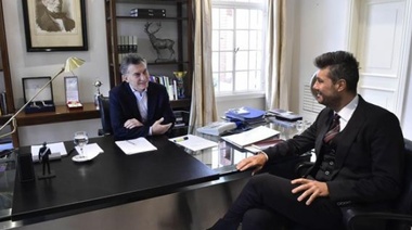 Luego de los cruces, Macri recibió a Tinelli en la Quinta de Olivos