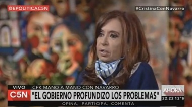 Cristina Kirchner: "Me sentí mal cuando vi lo de López, me dio impotencia"