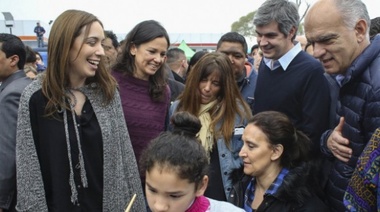 Cambiemos llevó a sus principales dirigentes a Lanús para coordinar asistencia social
