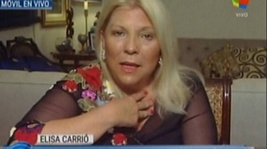 Elisa Carrió: "Hebe de Bonafini es violenta y ladrona"