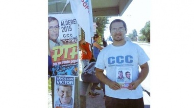 Denuncian que un dirigente de la CCC sufrió un "asalto y destrozos" en su casa