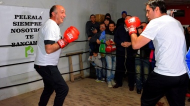 Mosca y el "Patón" Torres a las trompadas contra las adicciones