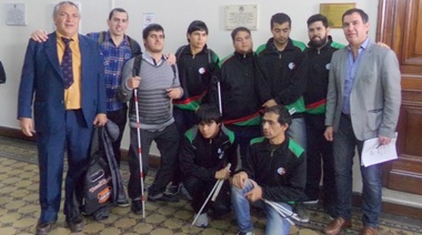 Proponen honrar al equipo de Fútbol para Ciegos del Centro Basko Euzko Etxea