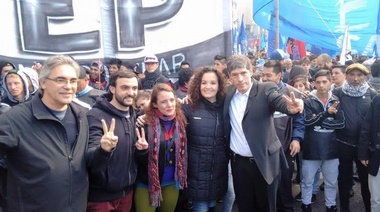 Para el Evita, la Marcha Federal fue para "poner un freno al hambre"