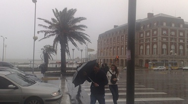 Suspendieron las clases en Villa Gesell y Mar del Plata