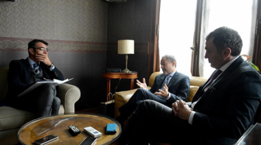 Canton y Ferrari recibieron al presidente de la CIDH