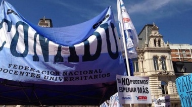 Mañana paran los docentes universitarios