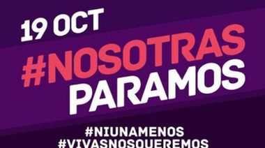 Histórico paro de mujeres contra femicidios y la violencia de género
