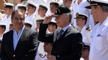 Macri recibió a la Fragata Libertad