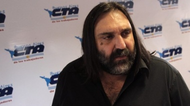 Roberto Baradel advirtió que está "complicado" el inicio de las clases