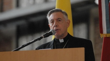 Aguer señaló que en La Plata "la gente pide comida"