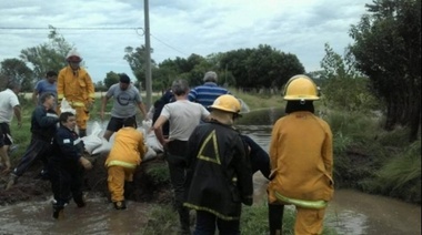 General Villegas volvió a quedar bajo el agua