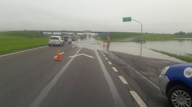 Al menos 170 evacuados por las inundaciones en Pergamino