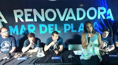 Malena Galmarini encabezó un encuentro de jóvenes del Frente Renovador