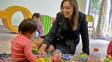 Vidal visitó el centro de desarrollo “abriendo alas” en San Miguel