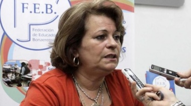 La titular de la FEB dijo que la paritaria bonaerense está en "punto cero"