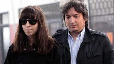 Máximo y Florencia Kirchner se presentaron a la indagatoria de Bonadio