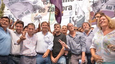 El Grupo Esmeralda participó de la marcha de la CGT