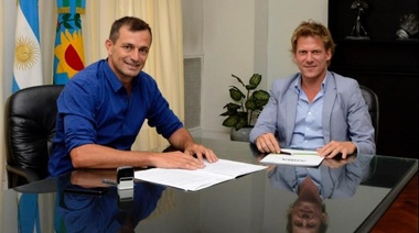 ARBA firmó un convenio con la Municipalidad de Bolívar