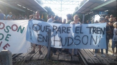 Usuarios del Tren Roca reclaman una estación en Hudson