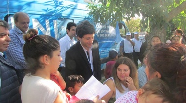 Con críticas a Secco, el Viceministro del Interior recorrió Ensenada