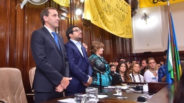 Con eje en la obra pública, Garro dio inicio a las sesiones ordinarias