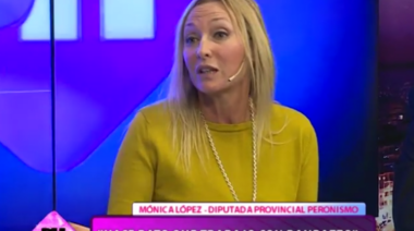 Mónica López hizo público su apoyo a Florencio Randazzo