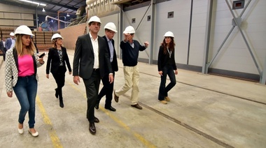 Garro y Curutchet recorrieron el Parque Industrial I de La Plata