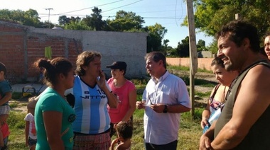 Di Marzio:“En los barrios cada vez más se siente la falta de trabajo”