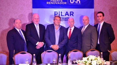 D´Onofrio realizó un acto en Pilar junto al equipo de Giuliani