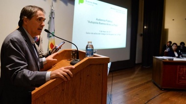 Lorenzino rechazó por “ilegal” el aumento del peaje en la Autopista