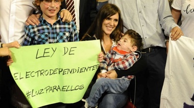 Promulgan la ley que permite el acceso gratuito de luz para electrodependientes