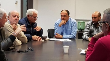 Garate y Valicenti se reunieron con empresarios PYMES