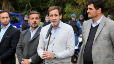 Presentaron móviles y equipamiento para la Seguridad en La Plata