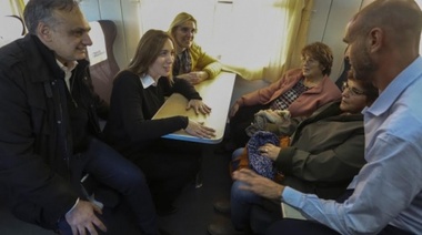 Vidal y Dietrich reinauguraron el Tren a Mar del Plata