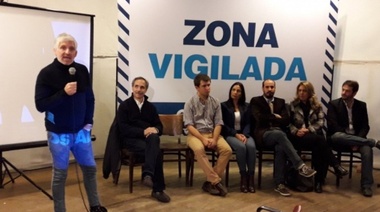 El frente 1 País presentó el "Alerta Buenos Aires" en La Plata