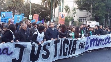 Multitudinaria marcha para pedir Justicia para Emma