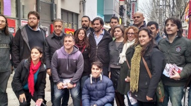 Pitrola y Del Caño lanzaron su campaña desde San Martín