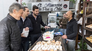 Lucas Delfino recorrió Villa Tesei con Francisco Cabrera y Ramiro Tagliaferro
