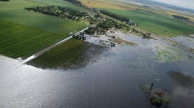 Inundaciones: Declararon la emergencia hídrica en el sudoeste bonaerense