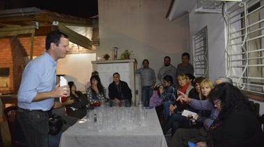 Trezza mostró su preocupación por la inseguridad en Lomas de Zamora