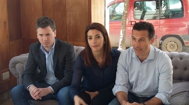 En su paso por La Plata, Casamiquela respaldó la lista de Chaves y Martelli