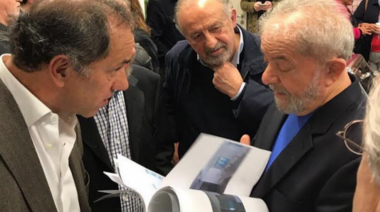 Taiana, Scioli y Yasky se reunieron con el condenado Lula Da Silva