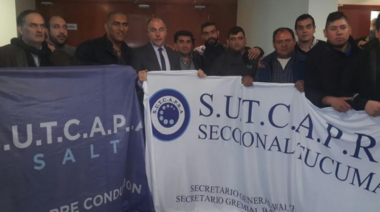SUTCAPRA logró la adhesión de la provincia de Tucumán a la ley de Controladores