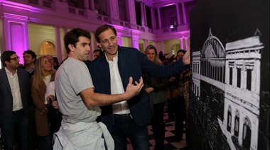 Garró encabezó los festejos por el 130° aniversario del Pasaje Dardo Rocha