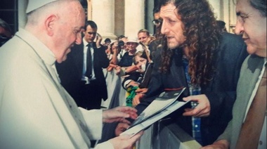 ATE le llevó al Papa Francisco los reclamos del Astillero Río Santiago