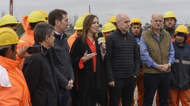 Vidal aseguró que el AMBA "cambió por el trabajo de Nación, Ciudad y Provincia”