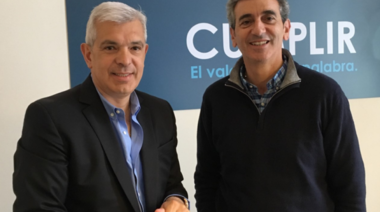 Randazzo se mostró con Julián Domínguez para demostrar su pertenencia a Cumplir