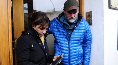 Sergio Maldonado se mostró optimista tras reunirse con el juez Lleral